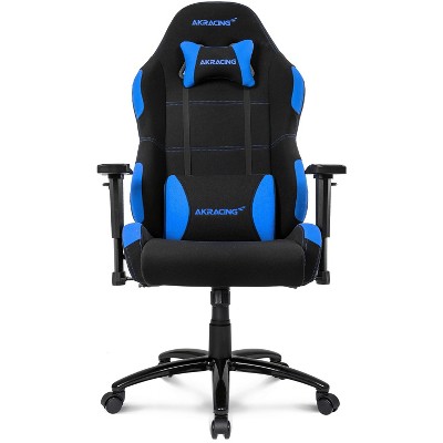 AKRacing Core Series EX-Wide Gaming Chair, Black/Blue (AK-EXWIDE-BK/BL)
