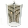 OnDisplay Brooke Spinning Wooden Jewelry Cabinet Organizer - White - 2 of 4