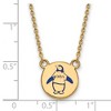 Black Bow Jewelry 14k Yellow Gold Plated Sterling Silver Theta Phi Alpha Greek Life Necklace 18 Inch - 2 of 4