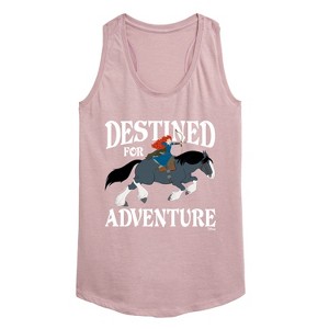Women's - Disney - Merida & Angus Destined for Adventure Graphic Racerback Tank - 1 of 4