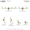 Livex Lighting Lansdale 1 - Light Vanity in  Antique Brass - 4 of 4