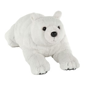 Wild Republic Earthkins Polar Bear Stuffed Animal, 15 Inches - 1 of 1