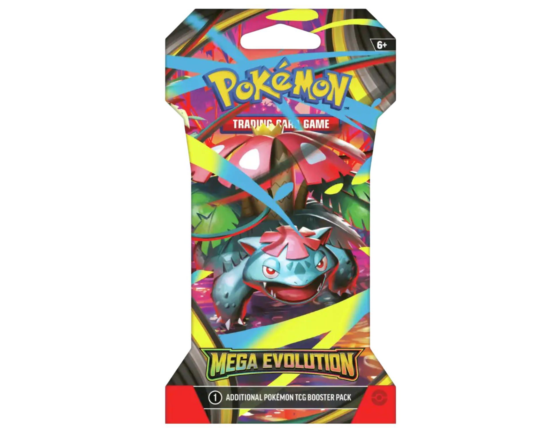 Pokemon ME1 Mega Evolution Sleeved Booster Pack | Mega Venusaur