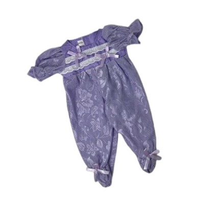 Doll Clothes Superstore Lavender Jumpsuit Fits 15 Inch Baby Dolls : Target