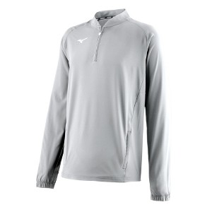 Mizuno Youth Mizuno Long Sleeve Baseball Hitting Jacket - 1 of 2