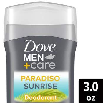 Dove Men+Care 72-Hour Deodorant Stick - Paradiso Sunrise - Tropical & Herb Scent - 3oz