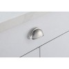 Elegant Lighting Atticus 3" Center to Center Brushed Nickel Cup Bar Pull Multipack (set of 10) - 3 of 4
