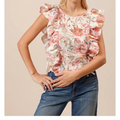 Women's Fumi Ruffle Top - LUCY PARIS