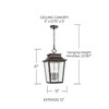 Capital Lighting Chandler 4 - Light Pendant in  Oiled Bronze - 2 of 4