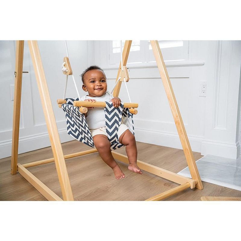 Avenlur Spruce - Baby and Toddler Foldable Swing Set with Stand, 2 of 8