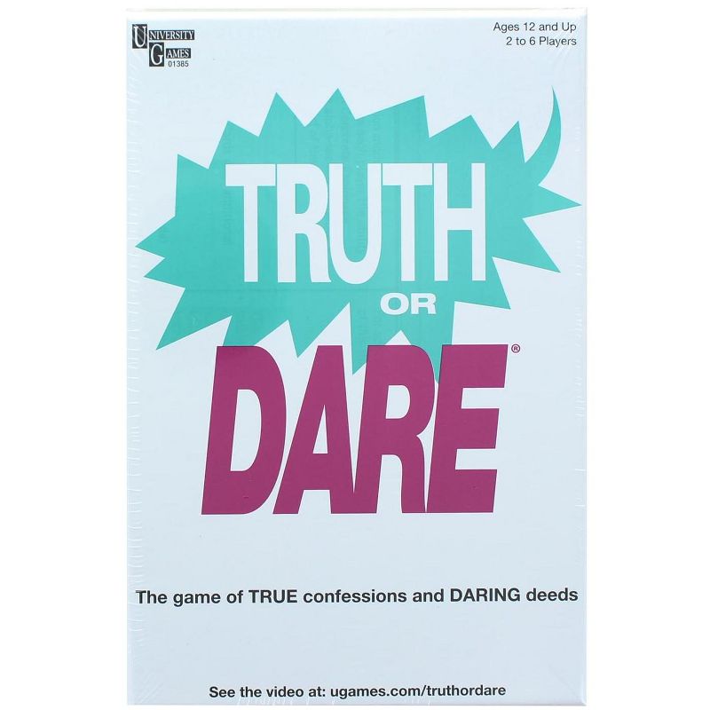 University Games Truth or Dare Adult Party Game | For 2-6 Players Game, 1 of 4