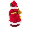 De Carlini Italian Ornaments 7.0 Inch Father Christmas Christmas Tree Ornament , Vintage Santa Lantern (1PC) - 2 of 3