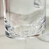 ChicFurnit Drinkware Oval Halo Plastic Wine Glasses Unbreakable Tritan Design for Modern Entertaining, Clear, 3.35"*3.35"*6.9" - 4 of 4