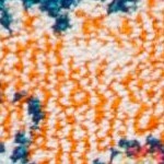 orange/ivory