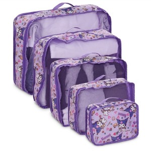 Sanrio's Hello Kitty Packing Cubes - 5 Piece Packing Cube Travel Essential - Luggage Organizer Set - For Kids,Teens,Adults (Hello Kitty) - 1 of 4