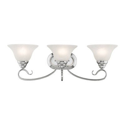 Livex Lighting Coronado 3 - Light Vanity in  Polished Chrome