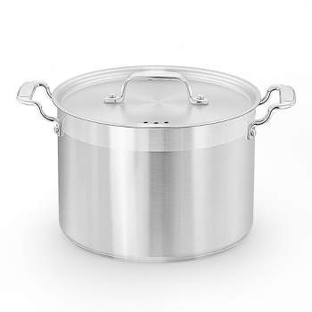 Stainless Steel Mira Series 1.7qt And 3.3qt Sauce Pan With Lid
