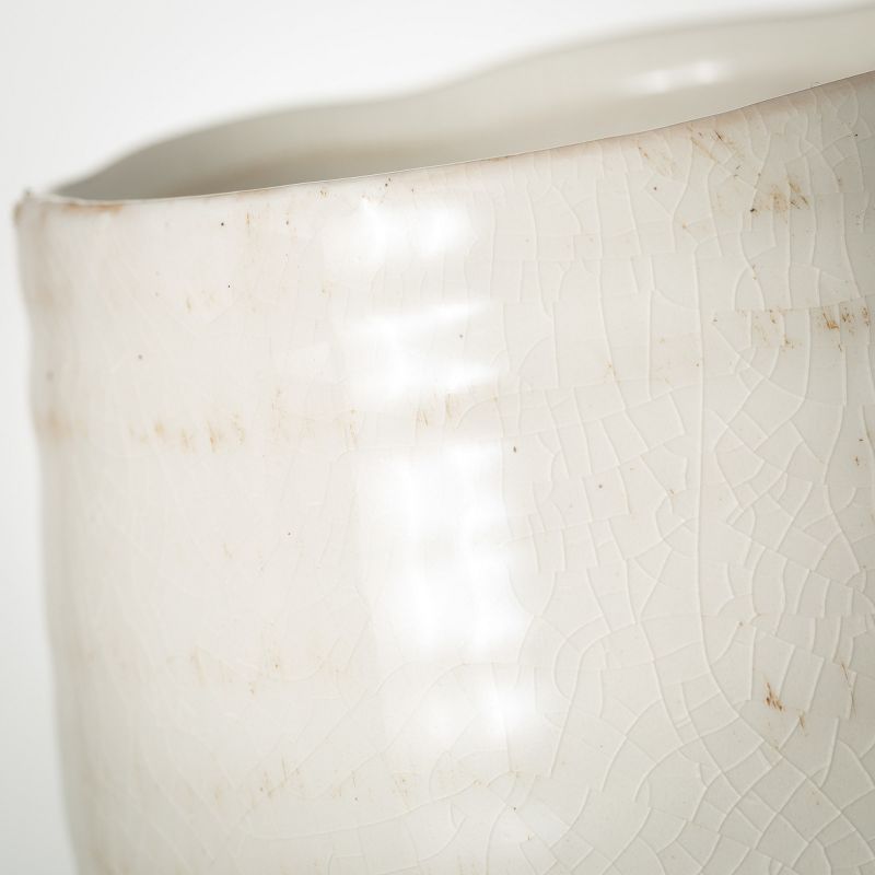 Sullivans Tall Ceramic Vase 11.5"H Off-White, 2 of 17