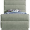 Meridian Furniture,Paxton Chenille Fabric Bed - 2 of 4