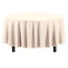 Crown Display Disposable Plastic Tablecloth 84 In Round- 12 Pack - 2 of 4