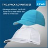 TrailHeads UV Protection Running Hats for Women 50+ UPF - Summer Baseball Cap - Tennis, Golf - 3 of 4