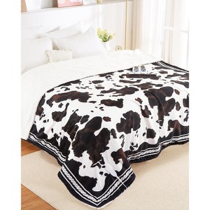 TackView Heated Electric Blanket with LCD Controller,ETL Certified, Machine Washable - 1 of 4