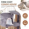 FDW Cat Tree 37 Inch Tall Cat Tower Kitten  with Scratching Posts and Perches Indoor Activity Center for Cats - 4 of 4