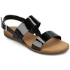 Journee Women's Lavine Flat Sandals - 2 of 4