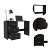 PAGED Home Office Desk 47.3" L Modern Writing Desk with 2 Storage Drawers for Office, Study - 3 of 4