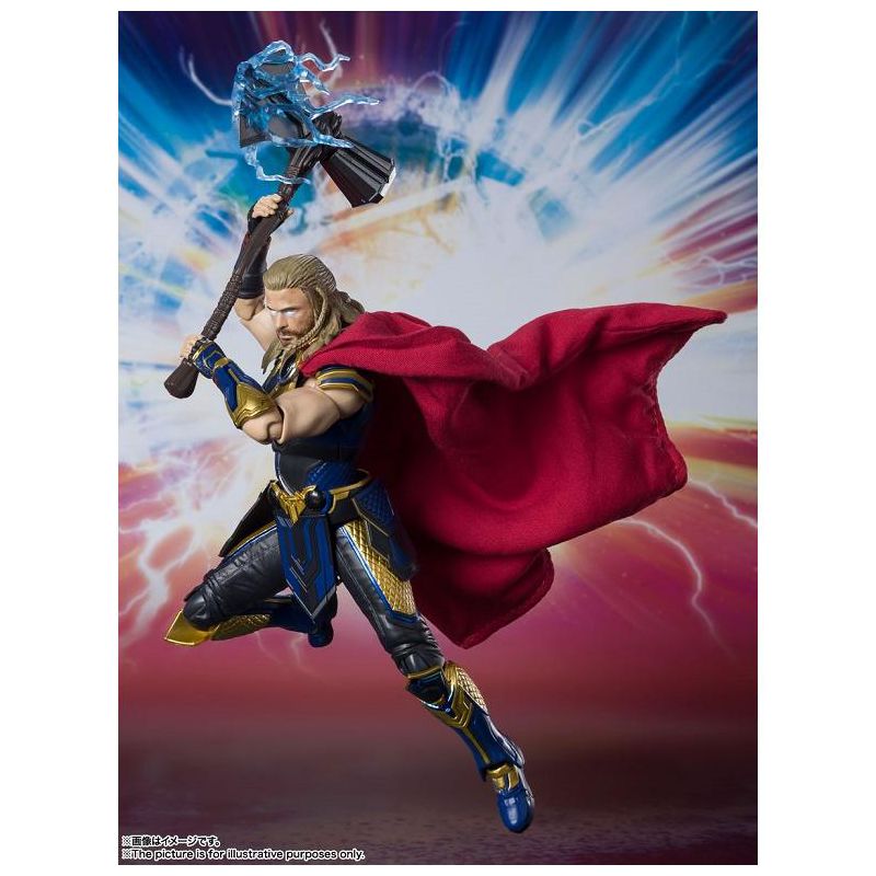 Thor S.H. Figuarts | Bandai Tamashii Nations | Marvel Action figures, 4 of 6