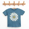 The Juniper Shop White Daisy Youth Short Sleeve Tee - S - Teal - 2 of 4
