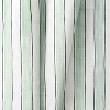 Ellis Curtain Saratoga Stripe 100% Cotton Tailored Rod Pocket Valance 50" x 16" Green - 3 of 4