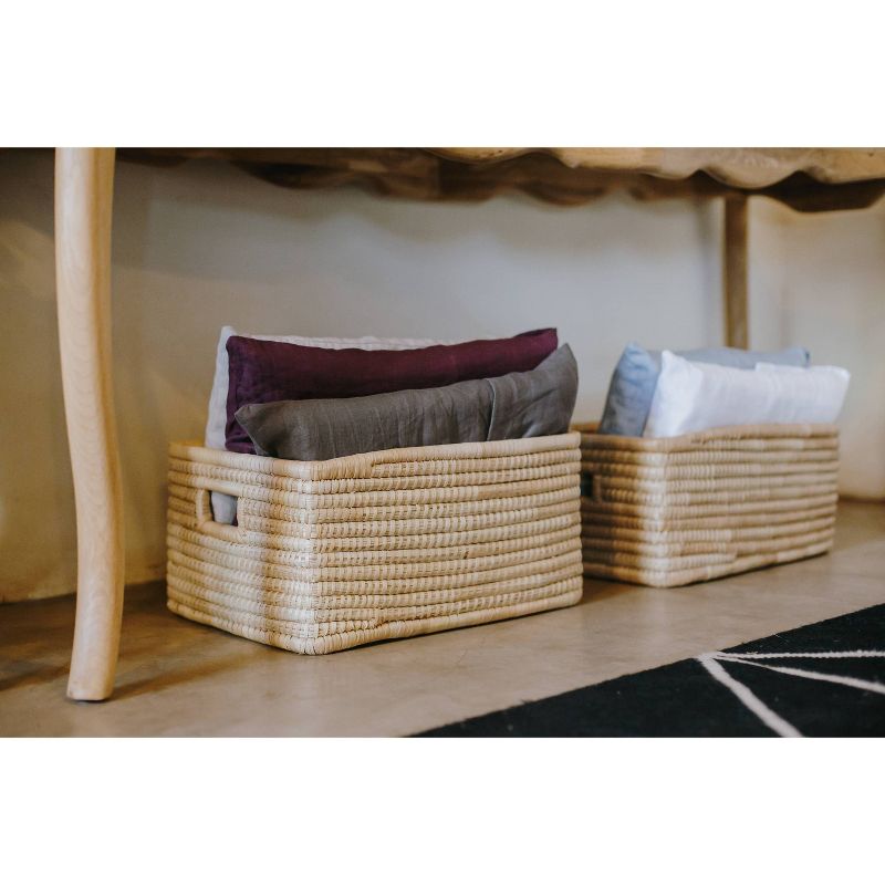 Mo&#39;s Crib Medium Handcrafted Multi Storage Basket, 2 of 5