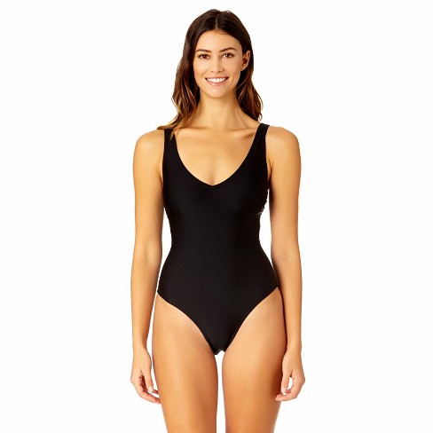 Women's Plunge Side-tie One Piece Swimsuit - Shade & Shore™ Multi