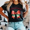 Simply Sage Market Women's Coquette Christmas Girly Short Sleeve Graphic Tee - 2 of 4