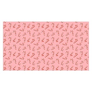 Lathe & Quill Candy Canes Pink - Tablecloth Society6 - 1 of 3
