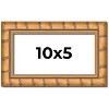 PosterPalooza | 10x5 Modern Bamboo Picture Frame, UV Acrylic, 5 Finishes - 2 of 4