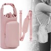 BABYYER Water Bottle Carrier Bag Water Bottle Sleeve Organizer Multifunctional Thermos Cup Cover Cup Holder Pouch for Travel Walking - 2 of 4