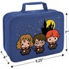 Harry Potter Chibi Trio And Castle Insulated Soft Sided Lunch Box - 2 of 4