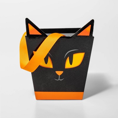 Cat Halloween Square Paper Bucket - Hyde & EEK! Boutique™