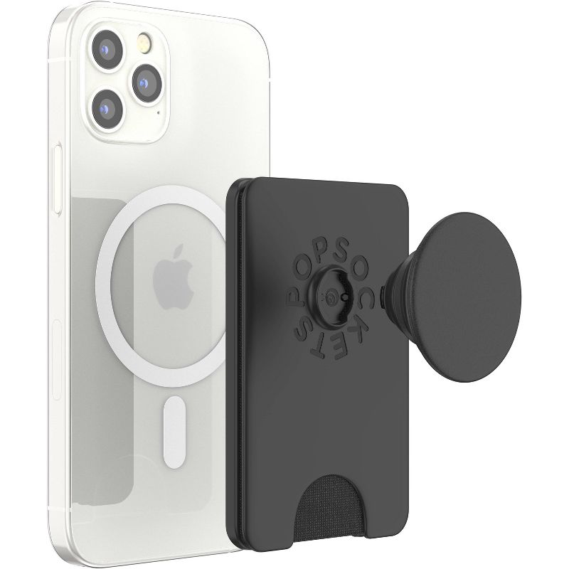 PopSockets Magnetic Phone Wallet with Grip and MagSafe, Magnetic Adapter Ring Included, 4 of 9