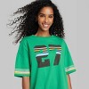 Women's Short Sleeve Oversized T-Shirt - Wild Fable™ Jade XS