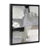 Stupell Industries Blocked Geometric Shapes Black Detail Circles Floater Framed Canvas Wall Art - 3 of 4