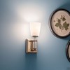 Kichler Lighting Rosalind 1 - Light Sconce in  Brushed Natural Brass - 3 of 4