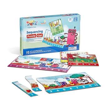 hand2mind Numberblocks Number Sequencing Puzzle Set