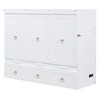 YOOCOZZ Queen Size Murphy Bed with USB Port and Large Drawer - 4 of 4