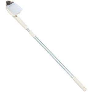 The Lakeside Collection Bathroom Scrubber Tile All Surface Lightweight Telescoping Pole - 1 of 4