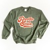 Simply Sage Market Retro Pumpkin Spice Words Sweatshirt - 2 of 4