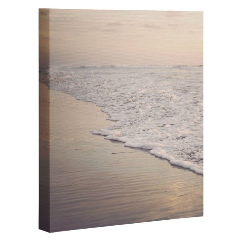 Bree Madden Fading Sea Unframed Wall Canvas - Deny Designs - image 1 of 4