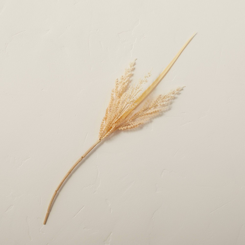 18" Faux Bleached Wheat Grass Plant Stem - Hearth & Hand with Magnolia